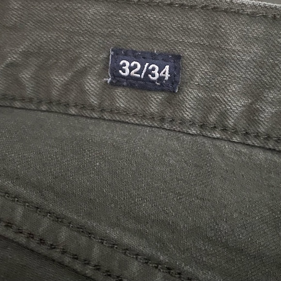 Men's Flag & Anthem 32/34 Green Nashville Straight Premium Denim Jeans - Picture 3 of 9